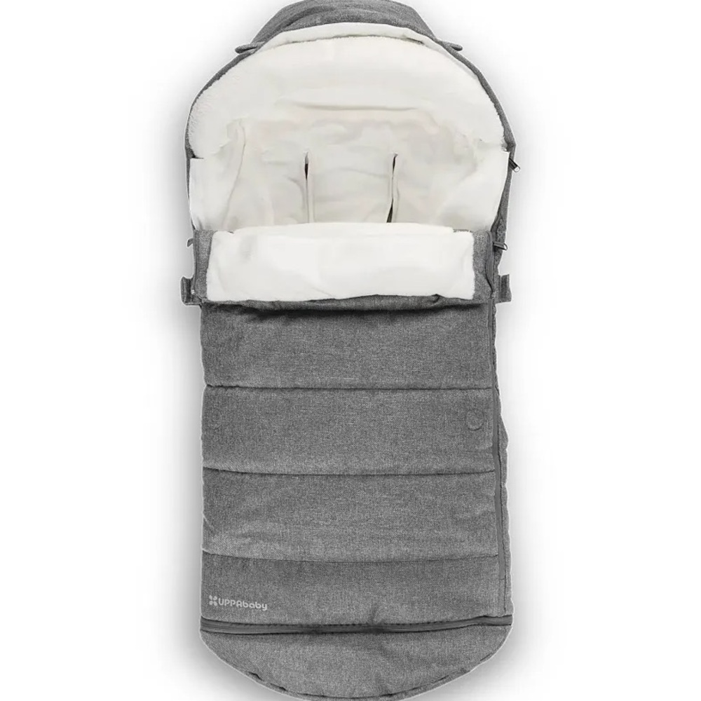 Uppababy cozy ganoosh in light grey